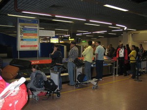 Baggage Claim Carousel at Heathrow. Wouldn't it be nice to skip the wait?