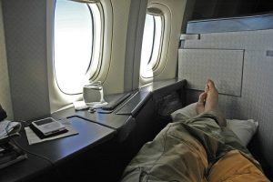 Sleeping on a plane can help with jet lag, but only if done at the right time.