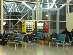 Without travel insurance, you may end up sleeping at the airport.