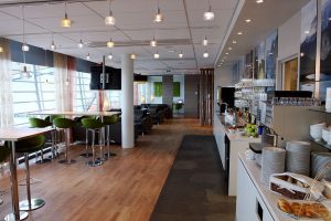 The Gardermoen Airport Lounge in Oslo, Norway