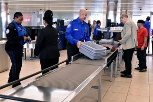 The TSA is no longer allowing powders on inbound flights from foreign points of origin.