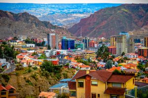 Zona Sur area of La Paz, Bolivia. You need travel vaccinations if you visit Central or South America.