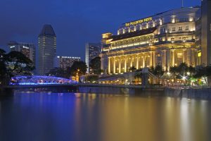 The Fullerton Hotel in Singapore. The 2019 global travel forecast predicts higher prices and limited availability for hotels in Asia and other parts of the world.