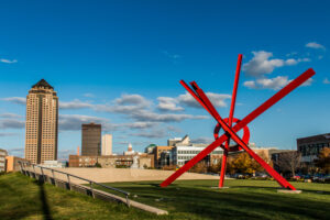 John and Mary Pappajohn Sculpture Park Downtown Des Moines