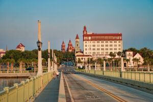 St. Augustine, FL from Bridge of Lions