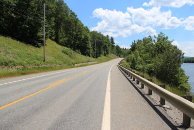 US Route 201 in Maine is one of the quietest roads in the U.S.